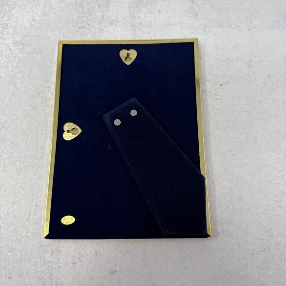 Set 3 Vintage Brass Gold photo picture frames lot 1980s 1990s 5x7 photo frame - Picture 8 of 8